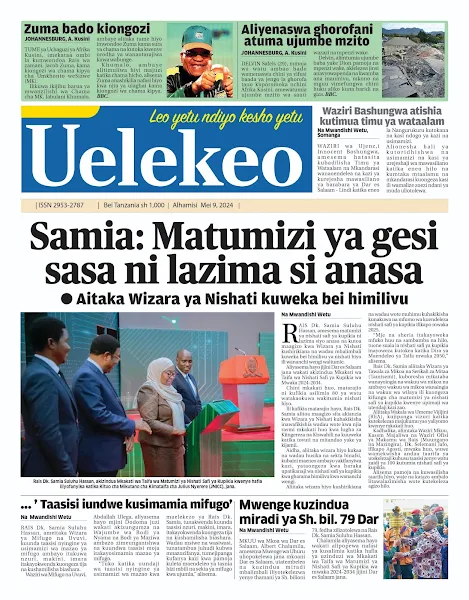 Soma Hapa Magazeti ya Leo Alhamisi  9 Mei 2024 - Masama Blog