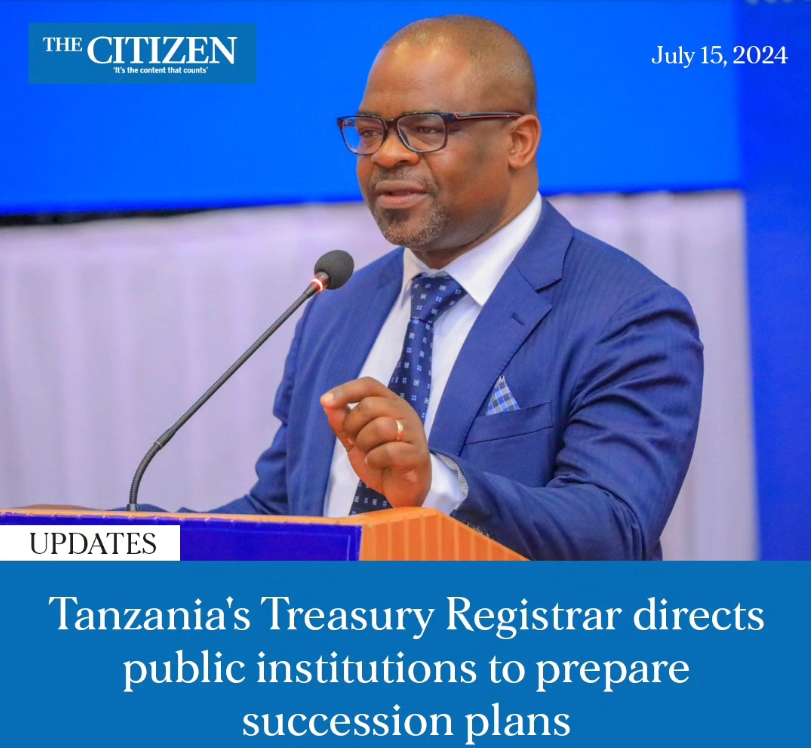 Msajili wa Hazina Bw. Nehemiah Mchechu aelekeza haya kwa Wenyeviti wa Bodi za Taasisi za Umma