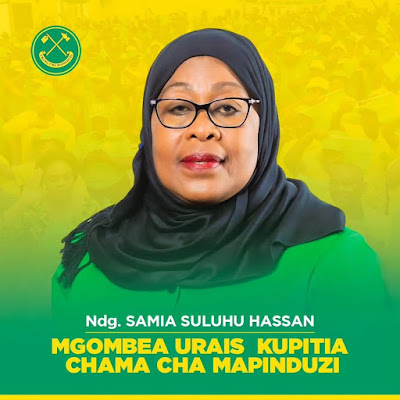 CCM Wampitisha Dr Samia Suluhu  Hassan kuwa mgombea Urais 2025