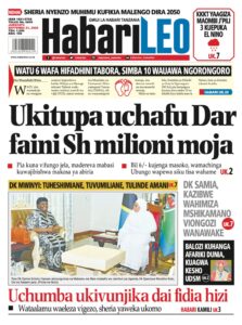 Magazeti ya leo Jumatatu 21 Septemba 2026